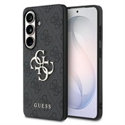Custodia Ibrida Guess 4G Big Metal Logo per Samsung Galaxy S26+ - Nera
