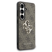 Custodia Ibrida Guess 4G Big Metal Logo per Samsung Galaxy S26+ - Marrone