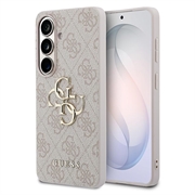 Custodia Ibrida Guess 4G Big Metal Logo per Samsung Galaxy S26+ - Rosa