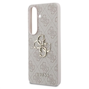 Custodia Ibrida Guess 4G Big Metal Logo per Samsung Galaxy S26+ - Rosa
