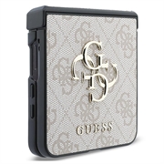 Custodia Ibrida Guess 4G Big Metal Logo per Samsung Galaxy Z Flip8 - Rosa