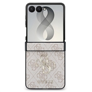 Custodia Ibrida Guess 4G Big Metal Logo per Samsung Galaxy Z Flip8 - Rosa