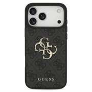 Custodia Ibrida Guess 4G Big Metal Logo per iPhone 18 Pro