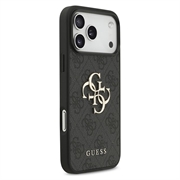 Custodia Ibrida Guess 4G Big Metal Logo per iPhone 18 Pro