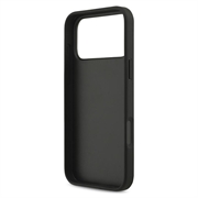 Custodia Ibrida Guess 4G Big Metal Logo per iPhone 18 Pro Max - Grigia