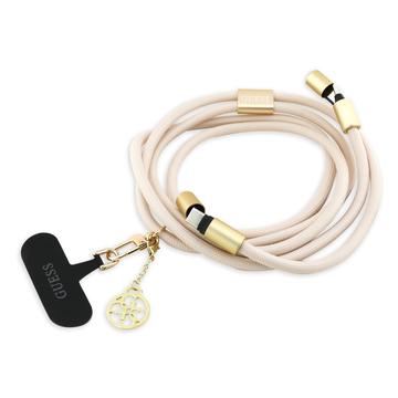 Guess 4G Charm Tracolla e cavo USB-C - 1.5m - Beige