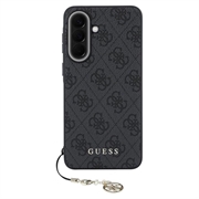 Custodia ibrida Samsung Galaxy A37 Guess 4G Charm - Nera