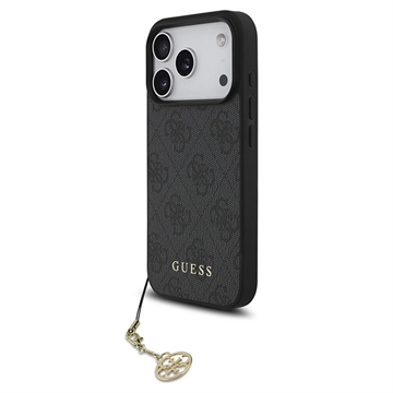 Custodia ibrida iPhone 17 Pro Guess 4G Charm - Compatibile con MagSafe
