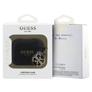 Custodia in silicone AirPods Pro 3 Guess 4G Charm - Nera