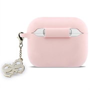 Custodia in silicone AirPods Pro 3 Guess 4G Charm