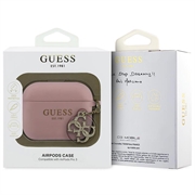 Custodia in silicone AirPods Pro 3 Guess 4G Charm