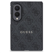 Custodia ad anello colorata Guess 4G per Samsung Galaxy Z Fold8 - Compatibile con MagSafe - Nera