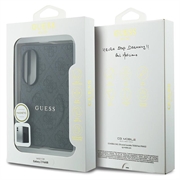 Custodia ad anello colorata Guess 4G per Samsung Galaxy Z Fold8 - Compatibile con MagSafe - Nera