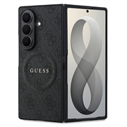 Custodia ad anello colorata Guess 4G per Samsung Galaxy Z Fold8 Ultra - Compatibile con MagSafe - Nera