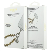 Cinturino da polso universale Guess 4G Crystals Charm - Oro