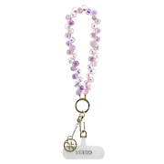 Cinturino da polso universale Guess 4G Crystals Charm - Rosa