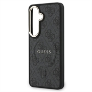 Custodia Guess 4G Gold Frame per Samsung Galaxy S26 - Compatibile con MagSafe - Nera