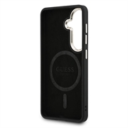 Custodia Guess 4G Gold Frame per Samsung Galaxy S26 - Compatibile con MagSafe - Nera