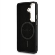 Custodia Guess 4G Gold Frame per Samsung Galaxy S26 - Compatibile con MagSafe - Marrone
