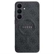 Custodia Guess 4G Gold Frame per Samsung Galaxy S26 FE - Compatibile con MagSafe - Nera
