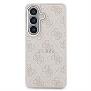 Custodia Guess 4G Gold Frame per Samsung Galaxy S26 - Compatibile con MagSafe - Rosa