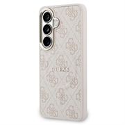 Custodia Guess 4G Gold Frame per Samsung Galaxy S26 - Compatibile con MagSafe - Rosa