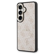 Custodia Guess 4G Gold Frame per Samsung Galaxy S26 - Compatibile con MagSafe - Rosa