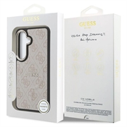 Custodia Guess 4G Gold Frame per Samsung Galaxy S26 - Compatibile con MagSafe - Rosa