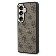 Custodia Guess 4G Gold Frame per Samsung Galaxy S26+ - Compatibile con MagSafe - Marrone