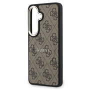 Custodia Guess 4G Gold Frame per Samsung Galaxy S26+ - Compatibile con MagSafe - Marrone