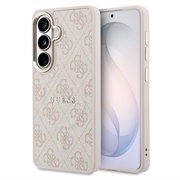 Custodia Guess 4G Gold Frame per Samsung Galaxy S26+ - Compatibile con MagSafe - Rosa