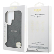 Custodia Guess 4G Gold Frame per Samsung Galaxy S26 Ultra - Compatibile con MagSafe - Nera