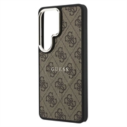 Custodia Guess 4G Gold Frame per Samsung Galaxy S26 Ultra - Compatibile con MagSafe