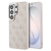 Custodia Guess 4G Gold Frame per Samsung Galaxy S26 Ultra - Compatibile con MagSafe - Rosa