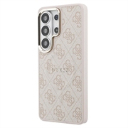 Custodia Guess 4G Gold Frame per Samsung Galaxy S26 Ultra - Compatibile con MagSafe - Rosa