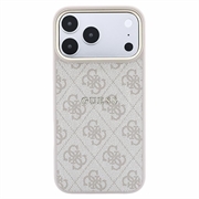 Custodia Guess 4G Gold Frame per iPhone 18 Pro Max - Compatibile con MagSafe - Rosa