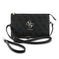 Borsa universale per telefono Guess 4G Metal Logo e tracolla - Nero