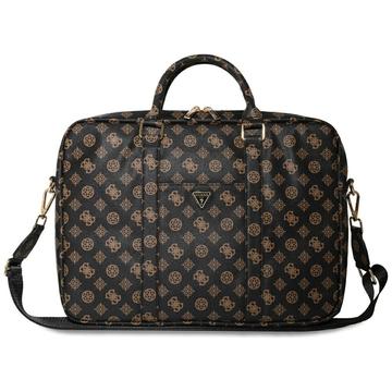 Borsa per laptop Guess 4G Peony - 16"