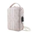Borsa da viaggio universale Guess 4G con strisce stampate - Rosa
