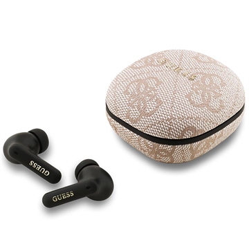 Cuffie True Wireless Guess 4G Script Logo ENC - Rosa