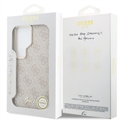Custodia magnetica Samsung Galaxy S26 Ultra Guess 4G Script Metal Logo - Rosa
