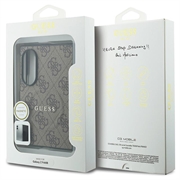Custodia magnetica Samsung Galaxy Z Fold8 Guess 4G Script Metal Logo - Marrone