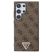 Samsung Galaxy S24 Ultra Guess 4G Triangle Logo Case (Open Box - Excellent) - Brown