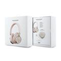 Cuffie wireless Guess 4G Triangle Logo ENC e custodia da trasporto - Rosa