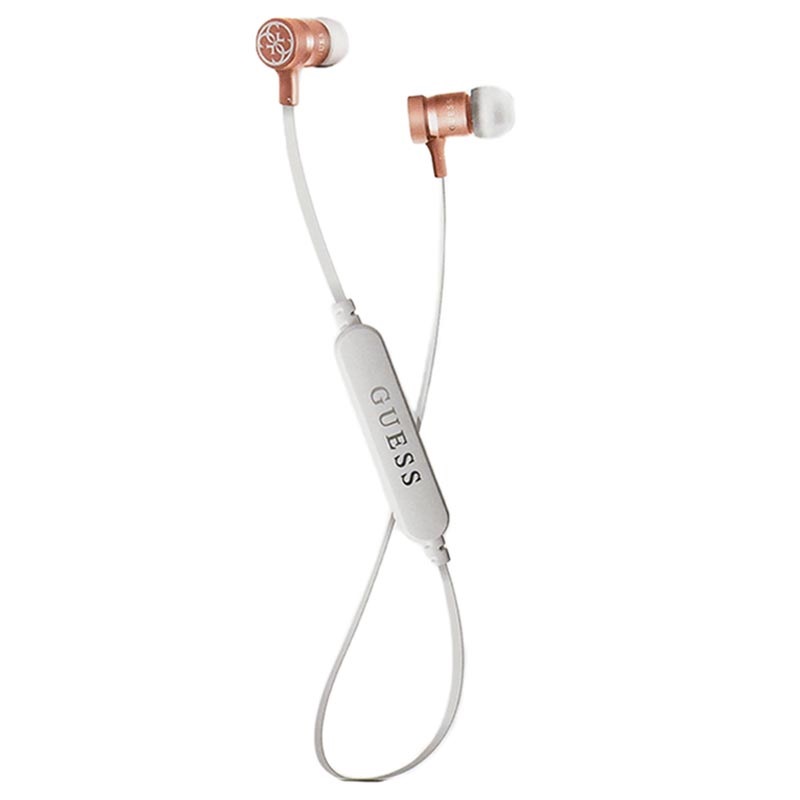 Auricolari Bluetooth Guess CGPTE05 - Bianco / Rosa Oro