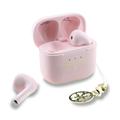 Auricolari Guess Charm True Wireless con effetto lucido e stampa del logo classico