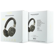 Cuffie wireless Guess ENC Metal 4G Script Logo - Marrone
