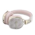 Cuffie wireless Guess ENC Metal 4G Script Logo - Rosa