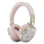 Cuffie wireless Guess ENC Metal 4G Script Logo - Rosa