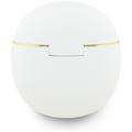Auricolari wireless Guess Gold Line Triangle con custodia di ricarica - Bianco